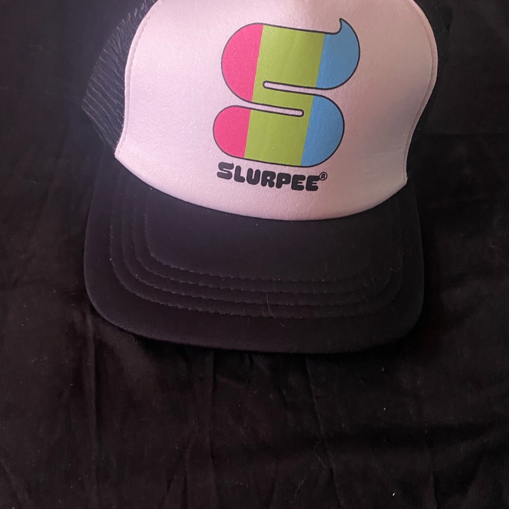 Slurpee Trucker Hat with Colorful Logo
